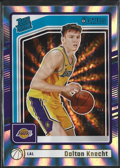 Dalton Knecht Donruss Silver Laser /149