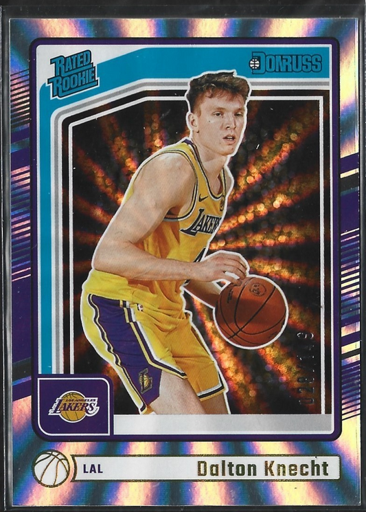 Dalton Knecht Donruss Silver Laser /149