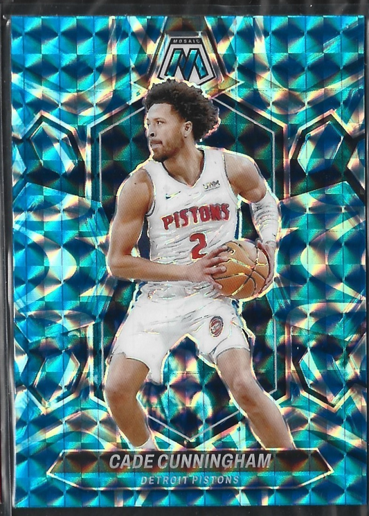 Cade Cunningham Mosaic Blue