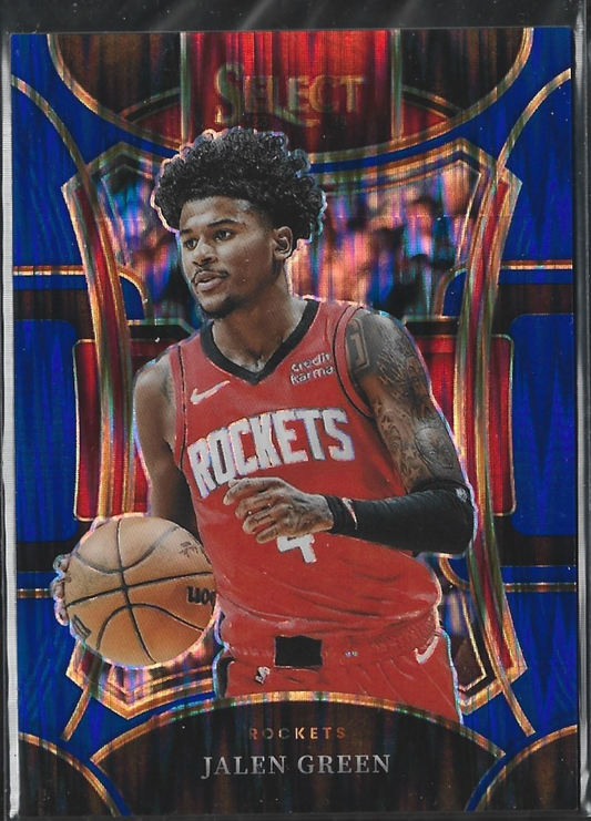 Jalen Green Mezzanine Blue Flash /99