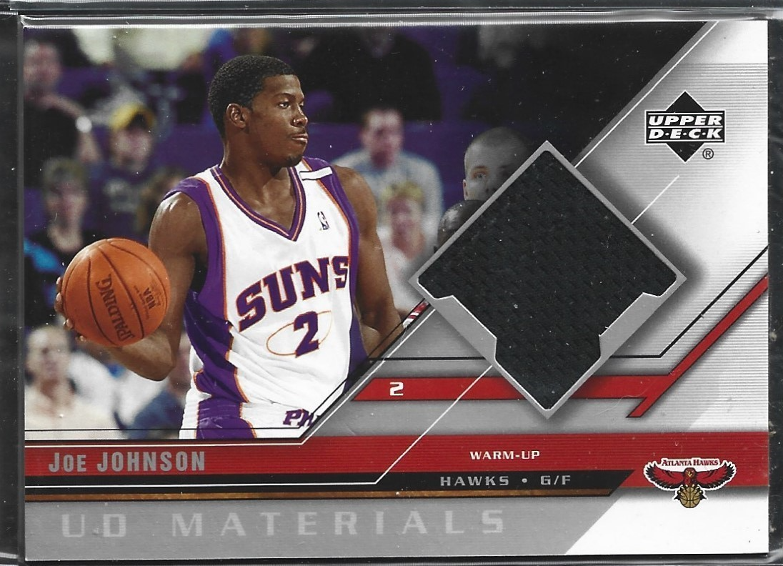 Joe Johnson Upper Deck Game Used