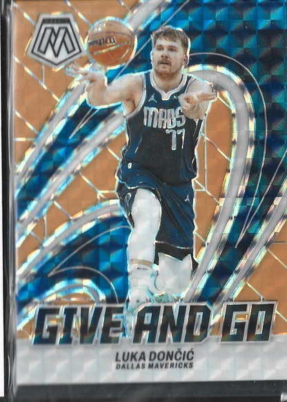Luka Doncic Give and Go Orange Fluorescent /25