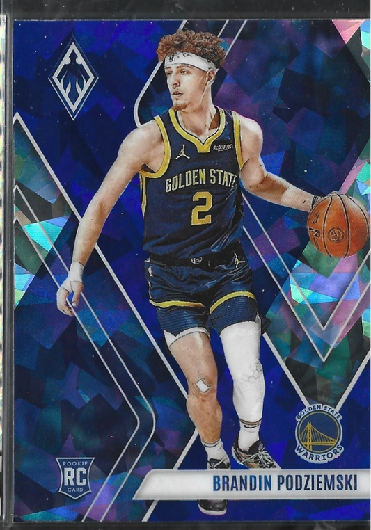 Brandin Podziemski Phoenix Purple Cracked Ice
