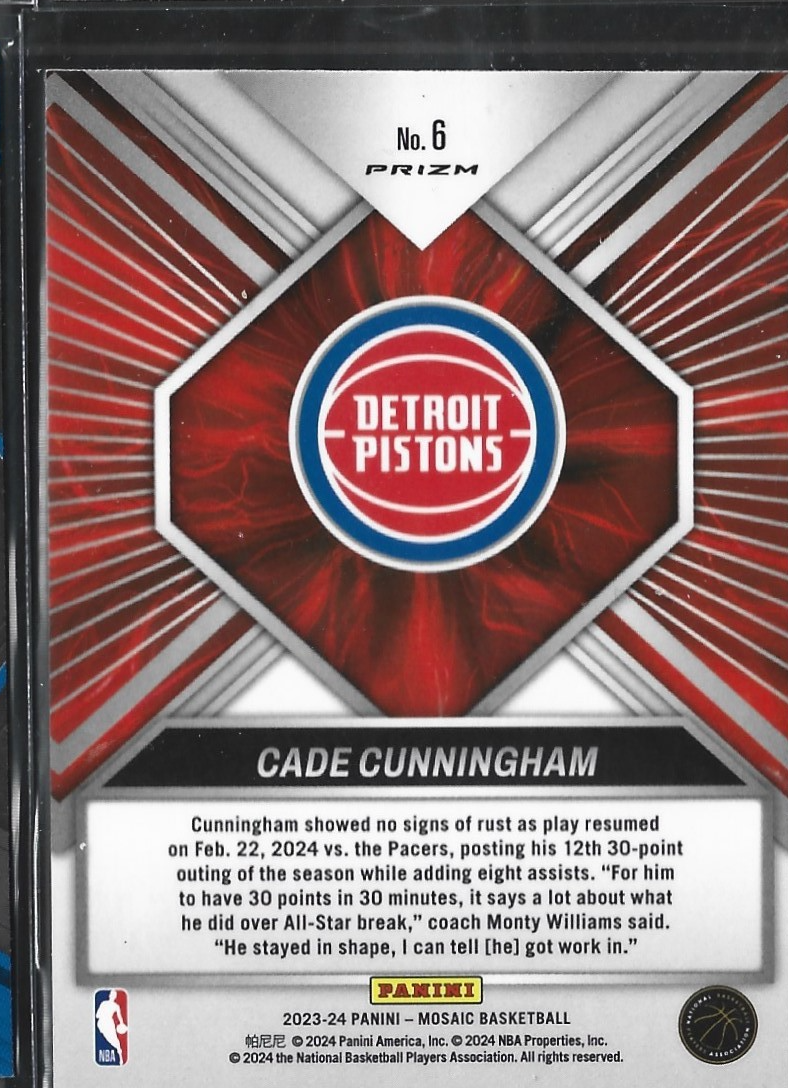 Cade Cunningham Overdrive