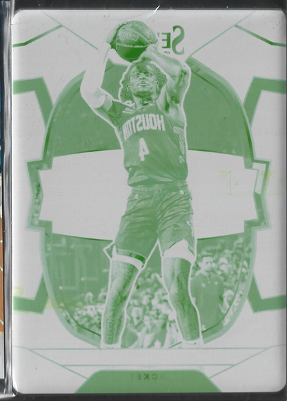 Jalen Green Select Yellow Plate 1/1