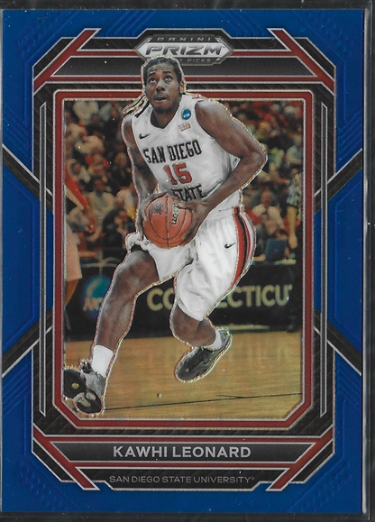 Kawhi Leonard Prizm Draft Picks Blue /199