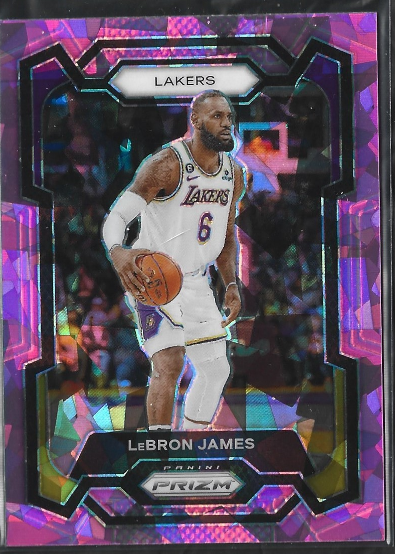 Lebron James Prizm Pink Cracked Ice