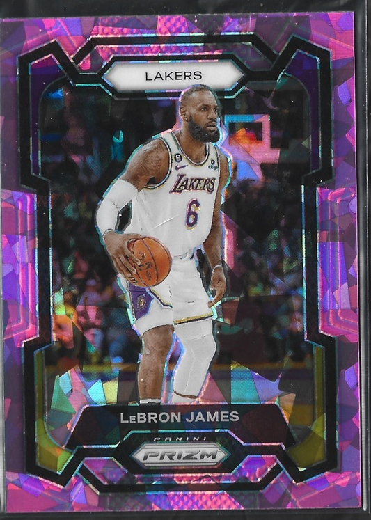 Lebron James Prizm Pink Cracked Ice