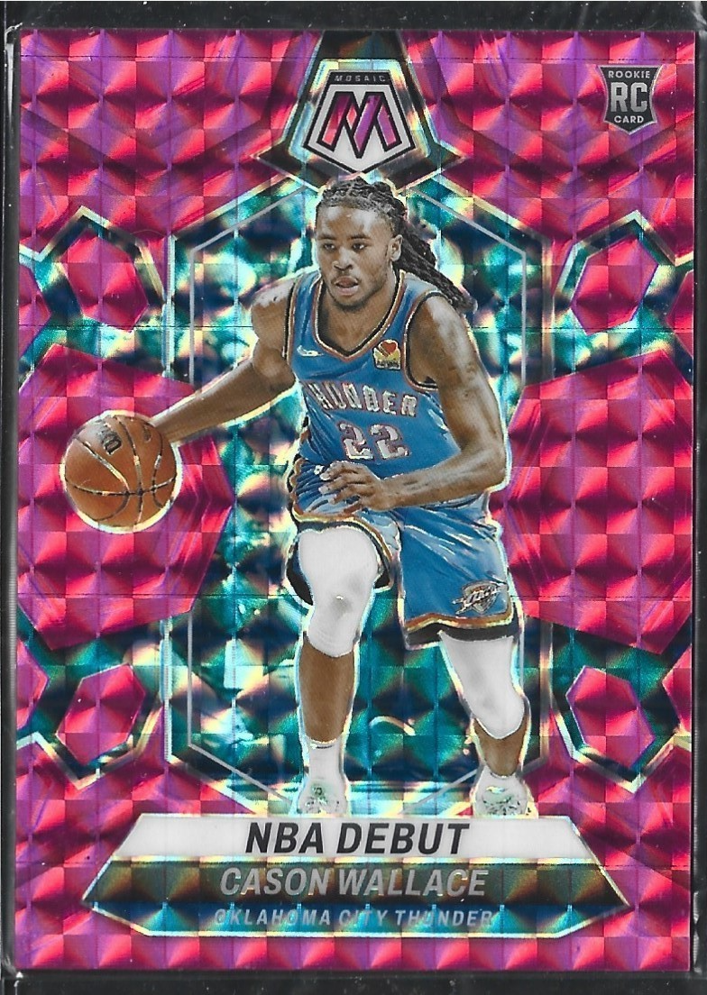 Cason Wallace NBA Debut Pink /149