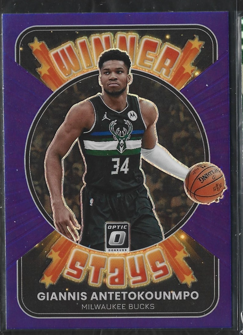 Giannis Antetokounmpo Winner Stays Purple