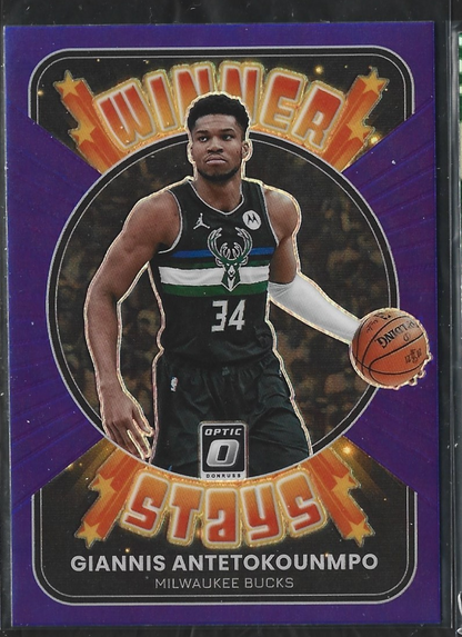 Giannis Antetokounmpo Winner Stays Purple