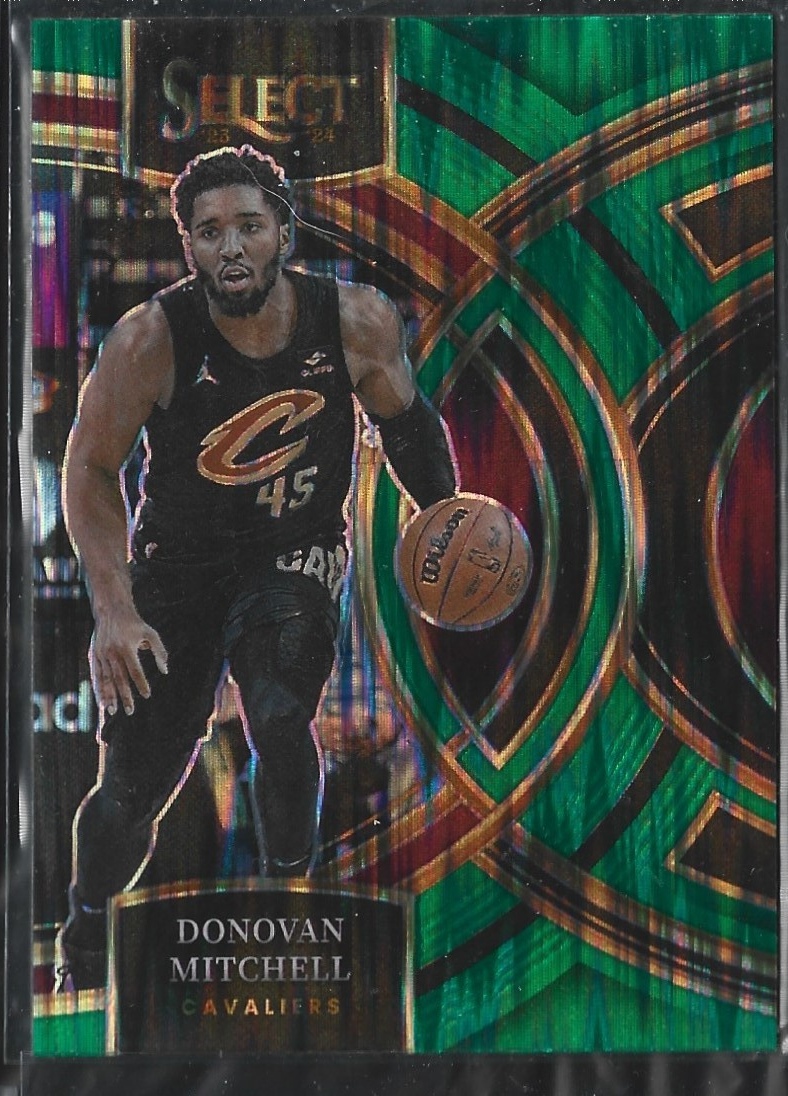 Donovan Mitchell Select Premier Green Flash