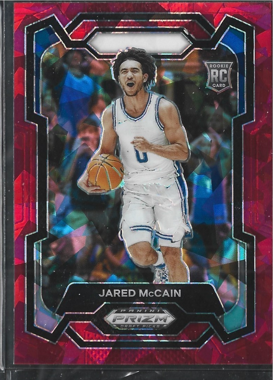 Jared Mccain Prizm Red Cracked Ice