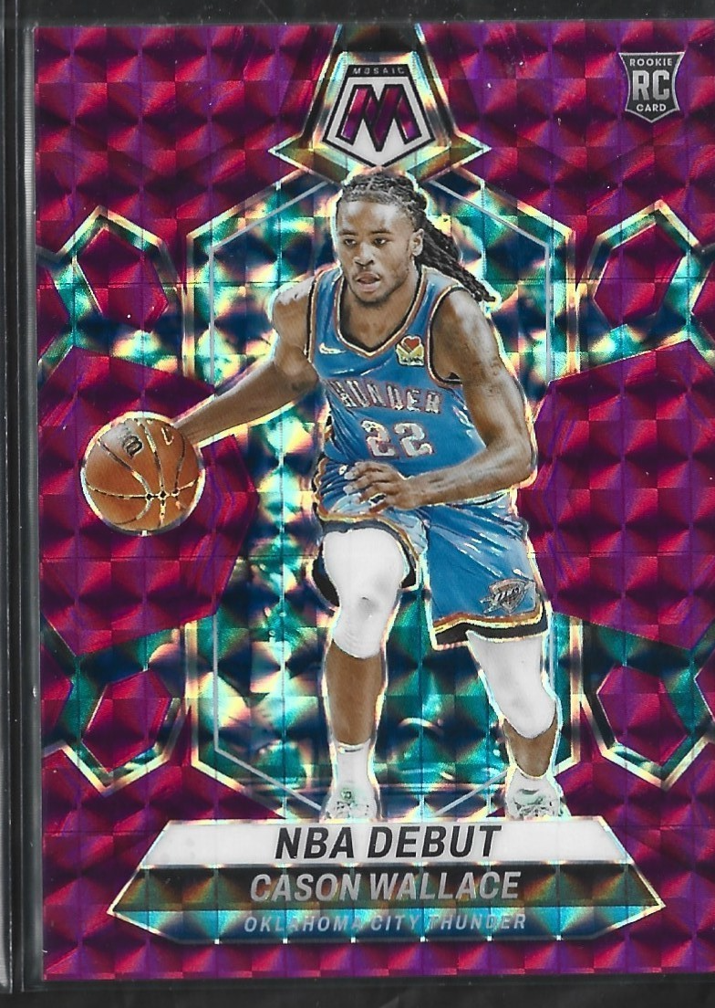 Cason Wallace NBA Debut Purple /99