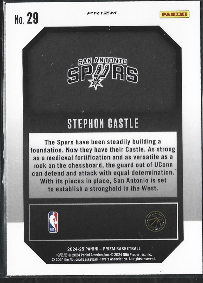 Stephon Castle Emergent Silver