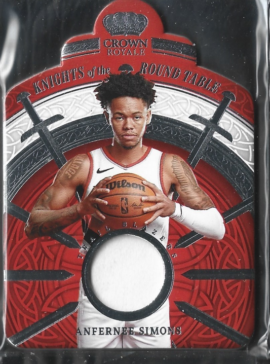 Anfernee Simons Knights of the Round Table Game Used