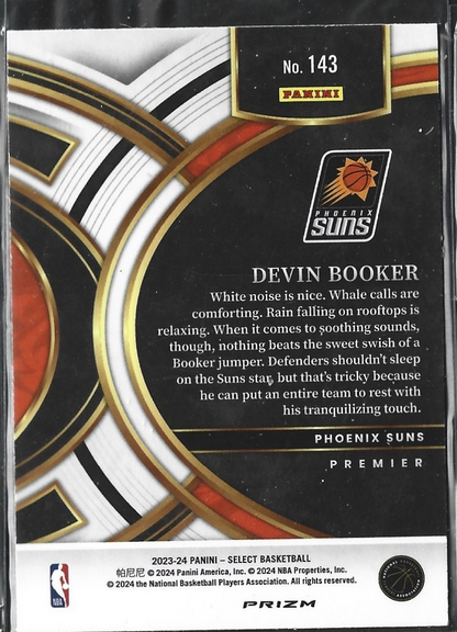 Devin Booker Premier Silver