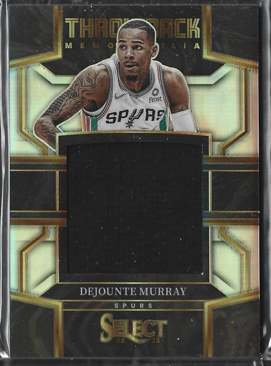 Dejounte Murray Select Throwback Game Used