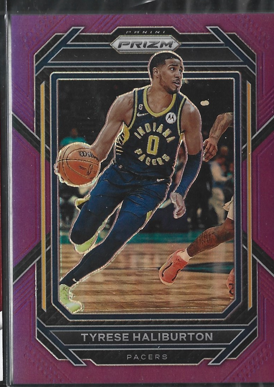 Tyrese Haliburton Prizm Purple /99