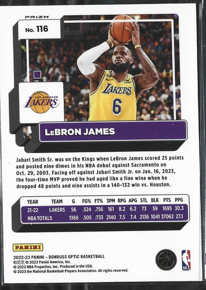 Lebron James Optic Purple