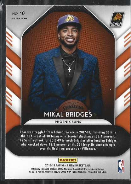 Mikal Bridges Luck of the Lottery Fastbreak Disco RC