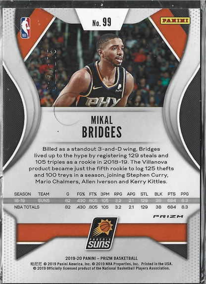 Mikal Bridges Prizm Blue Fastbreak Disco /175