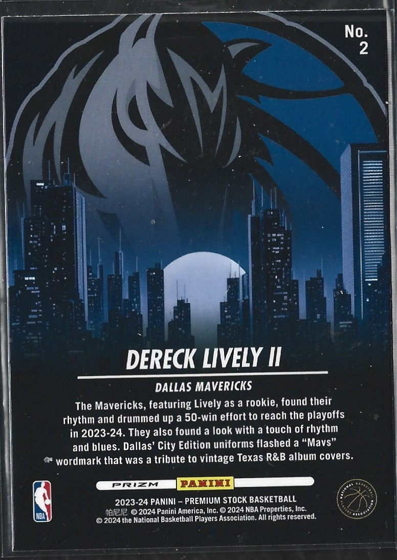 Dereck Lively II City Edition Silver