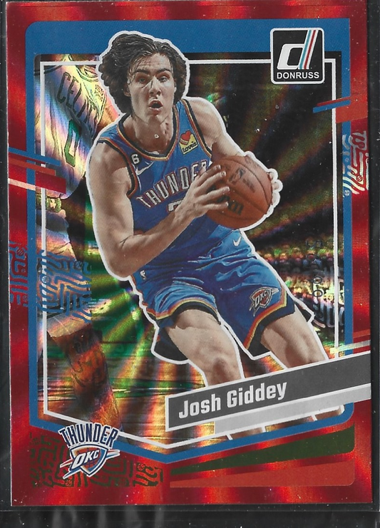 Josh Giddey Red Laser /99