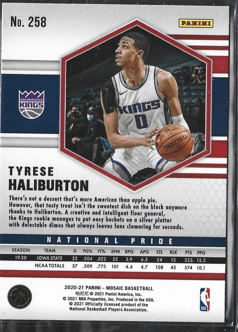 Tyrese Haliburton National Pride Silver