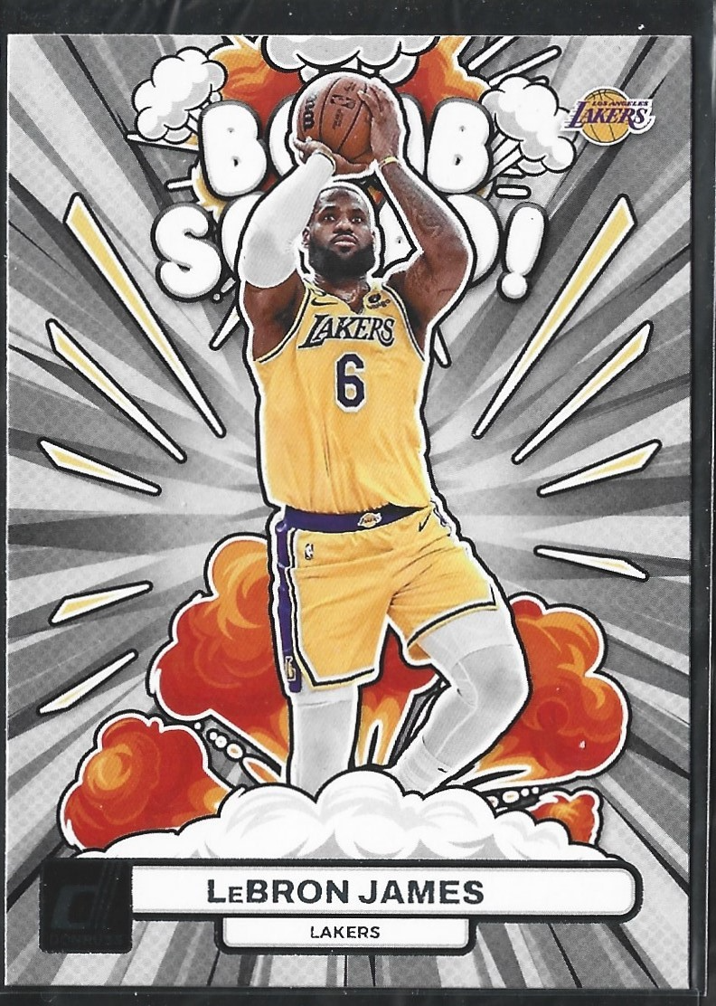 Lebron James Donruss Bomb Squad