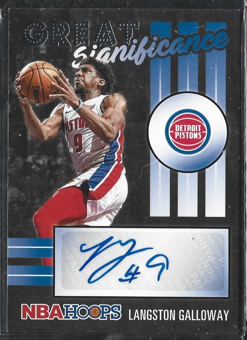 Langston Galloway Great Significance Auto