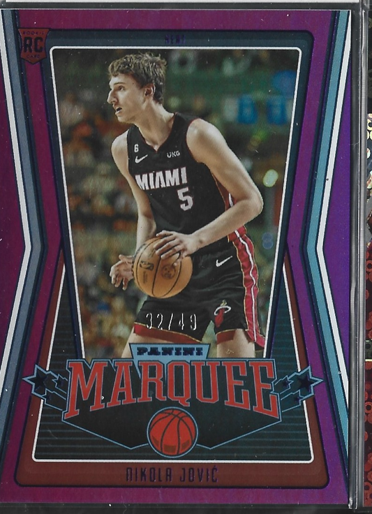 Nikola Jovic Marquee Purple /49