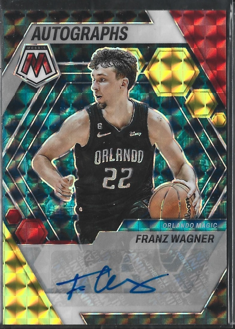 Franz Wagner Mosaic Autographs