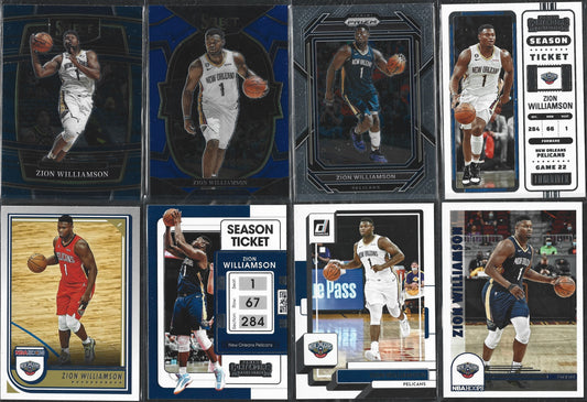 Zion Williamson 20 php Assorted Cards