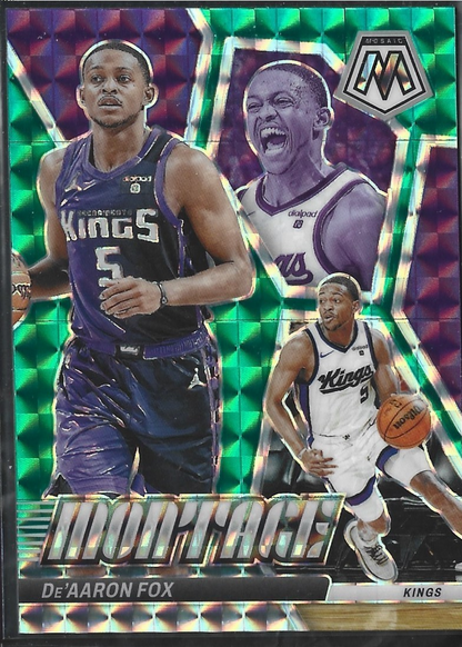 De'Aaron Fox Montage Green /75
