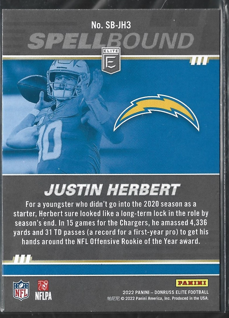 Justin Herbert Spellbound