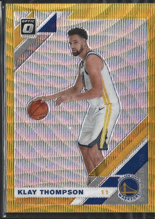 Klay Thompson Optic Gold Wave