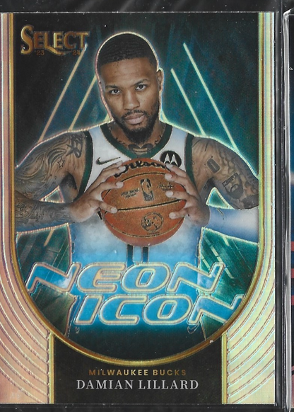 Damian Lillard Neon Icon Silver