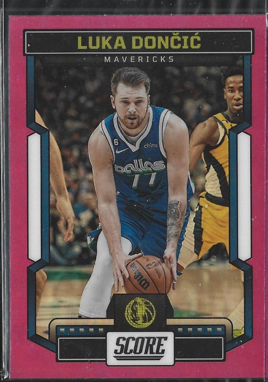 Luka Doncic Score Pink