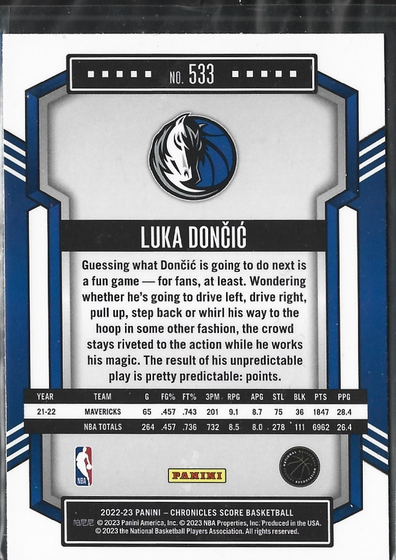 Luka Doncic Score Pink