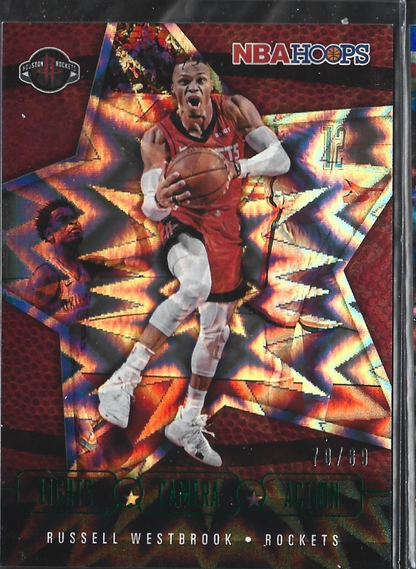 Russell Westbrook Lights Camera Action Explosion /89