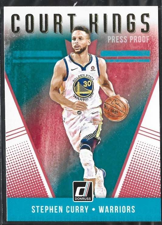 Stephen Curry Donruss Court Kings Press Proof