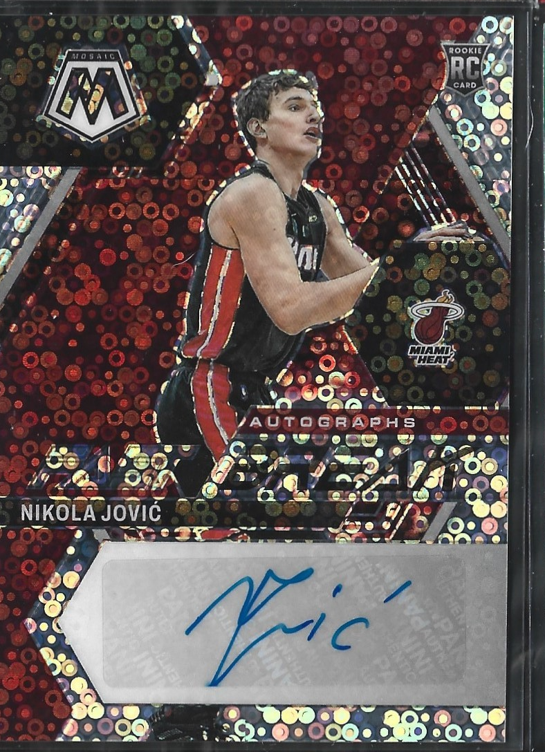 Nikola Jovic Mosaic Fast Break Auto