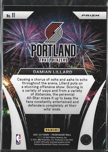 Damian Lillard Fireworks Hyper