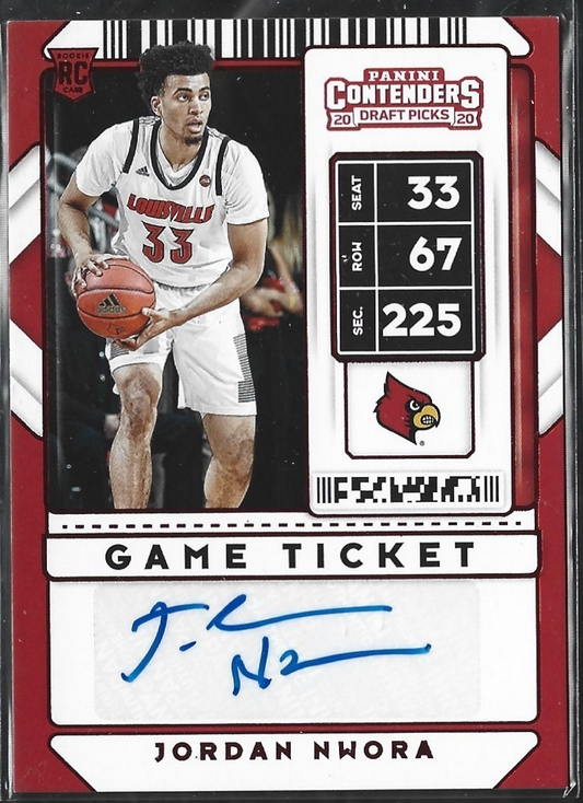 Jordan Nwora Game Ticket Auto