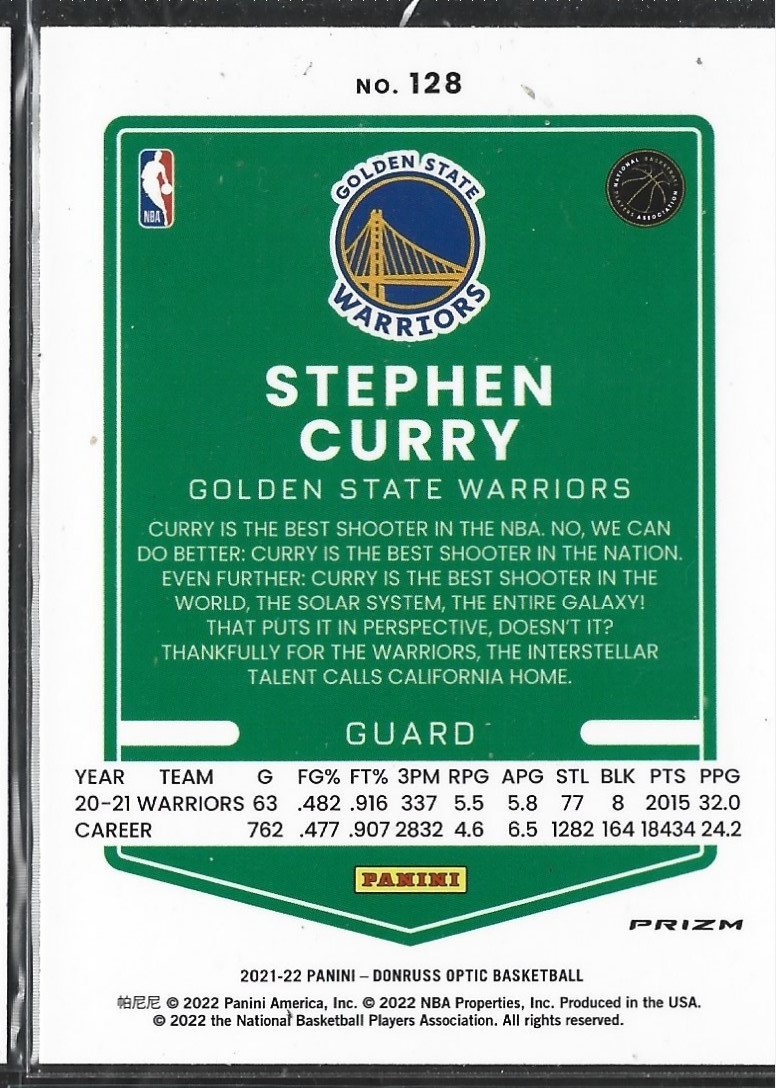 Stephen Curry Optic Blue Velocity