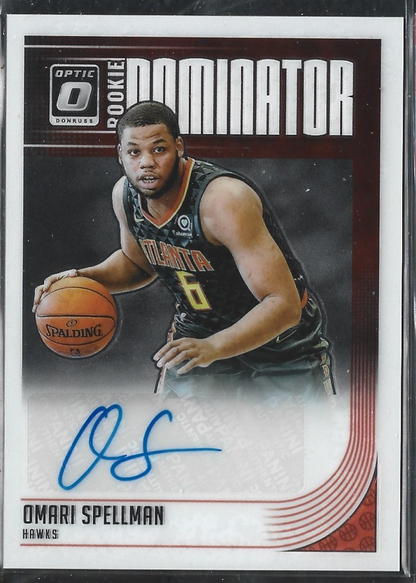 Omari Spellman Rookie Dominator Auto /50