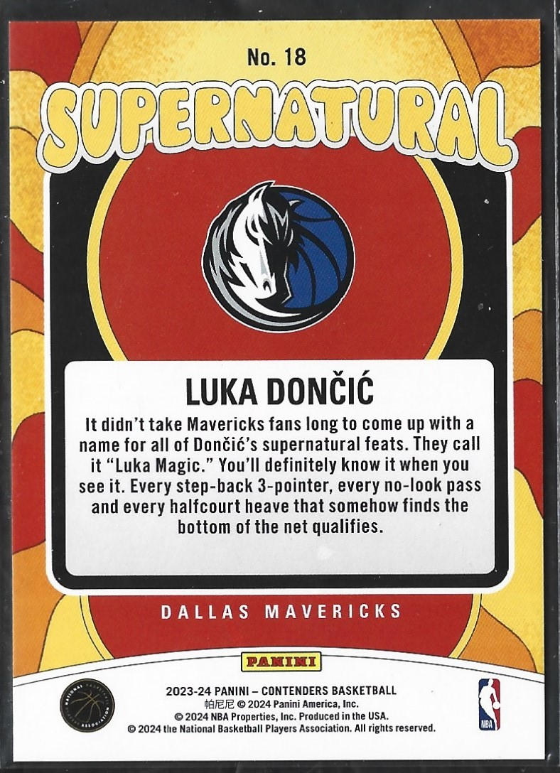 Luka Doncic Supernatural