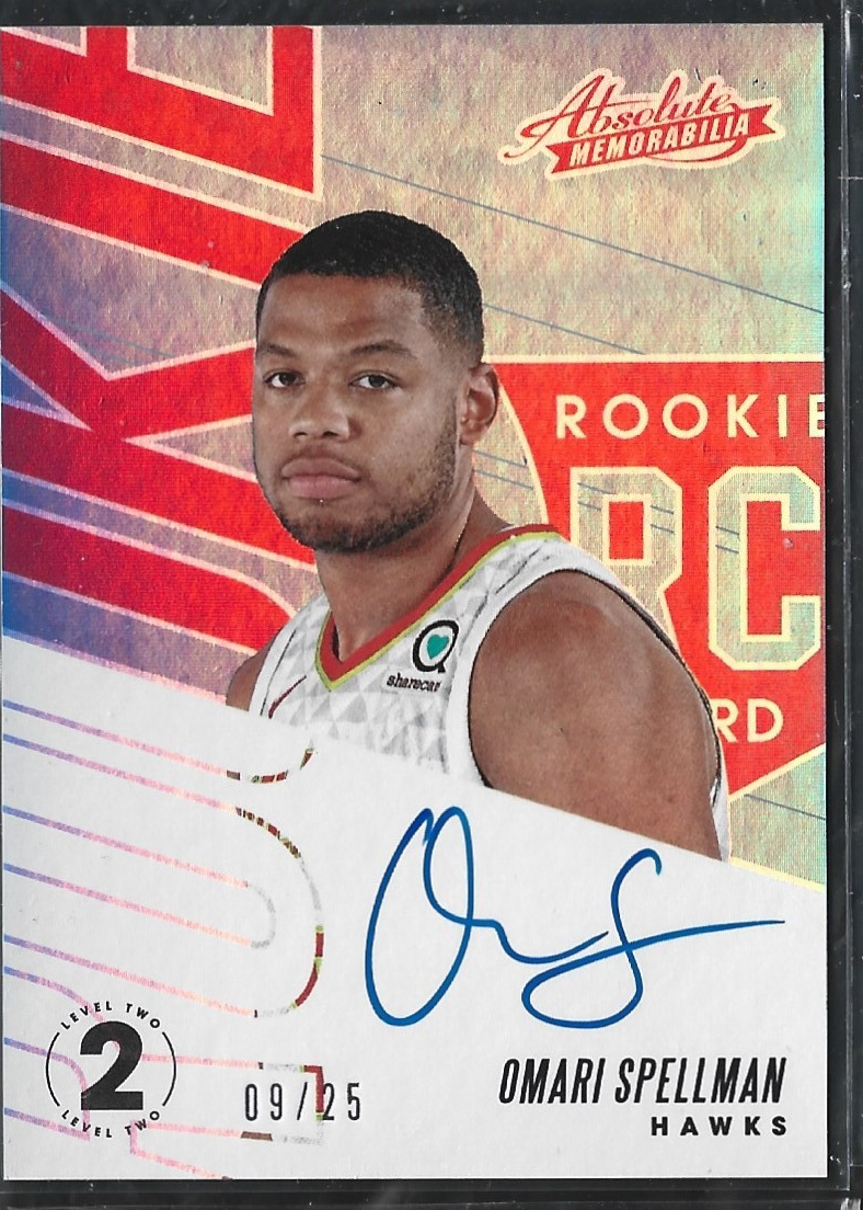 Omari Spellman Absolute Memorabilia RC Auto /25