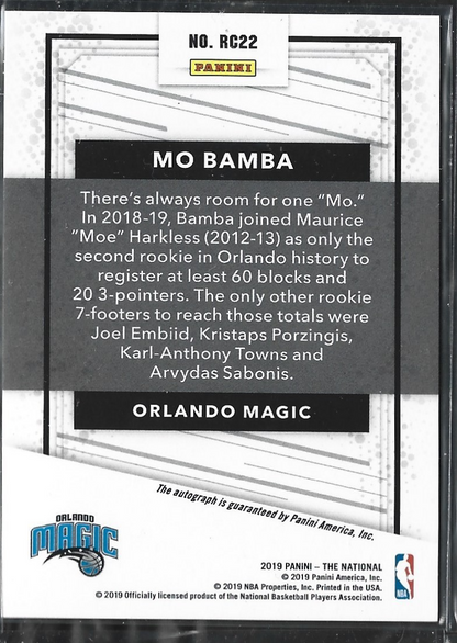 Mo Bamba The National Rookies /25